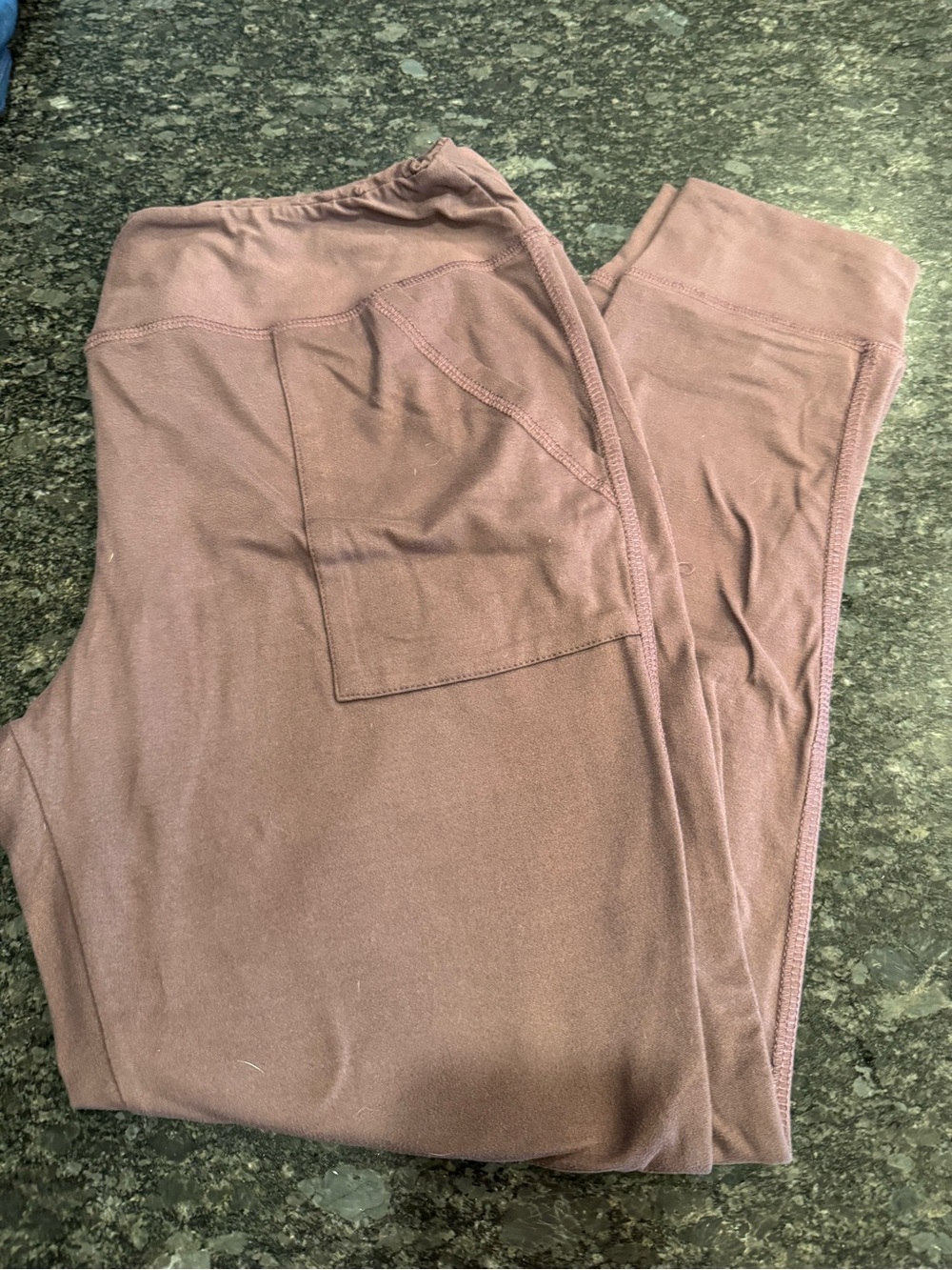 Grace & Lace Ladies' Pocket Jogger Pants in Dusty Mauve